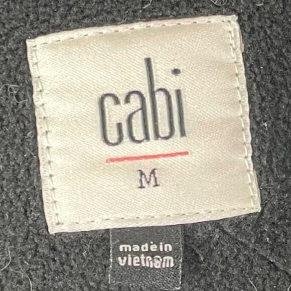 Cabi Fleece Coat with hood Size M - Picture 3 of 4